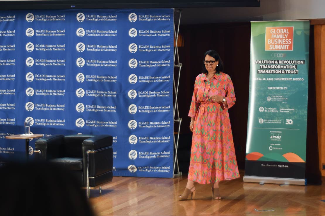Mariana Martínez de Wells Fargo en Global Family Business Summit 2025