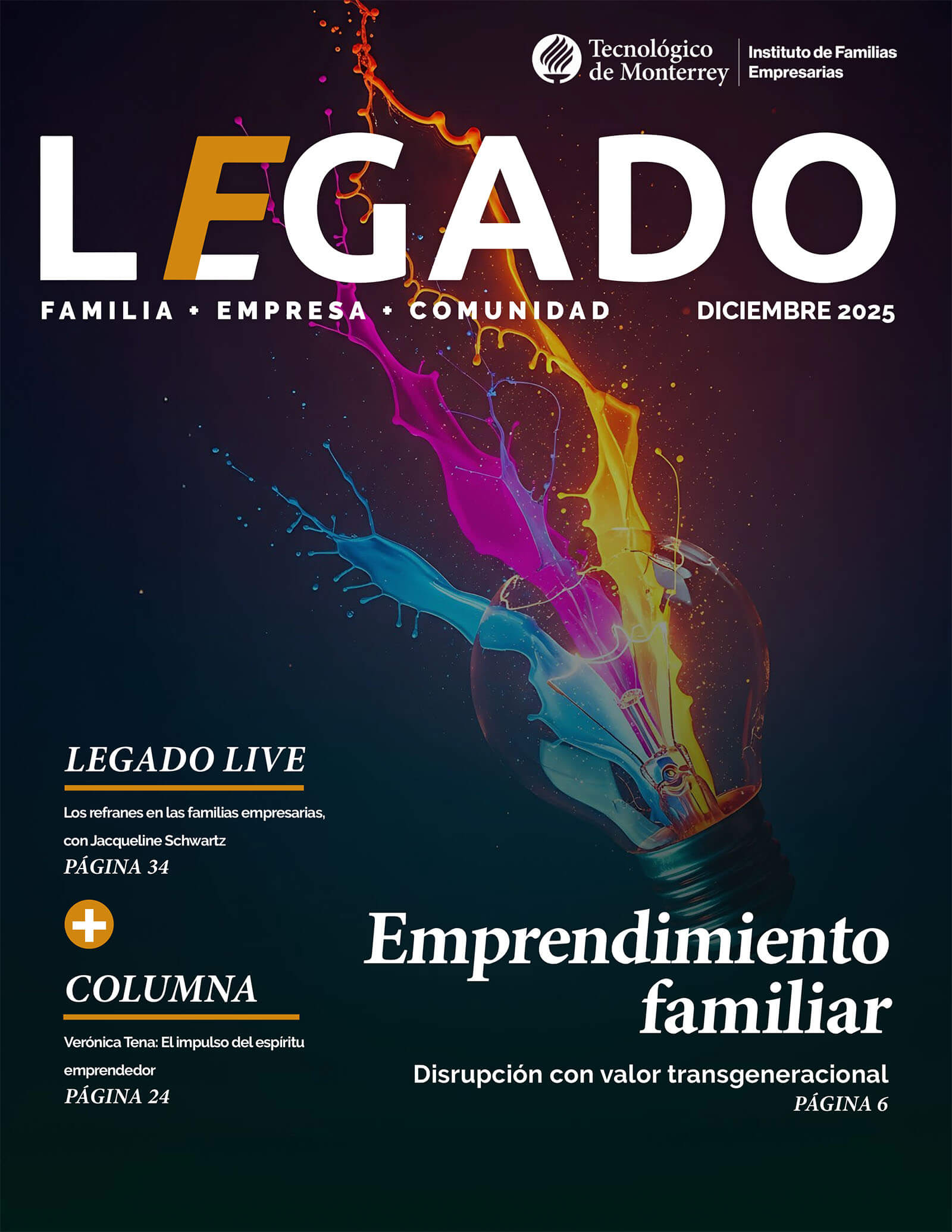 Revista empresa familiar LEGADO Tec