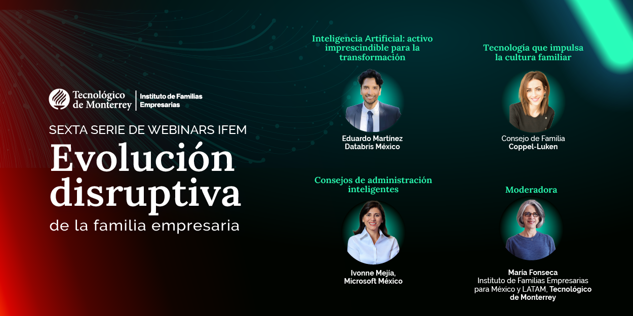Serie de webinars IFEM para familias empresarias
