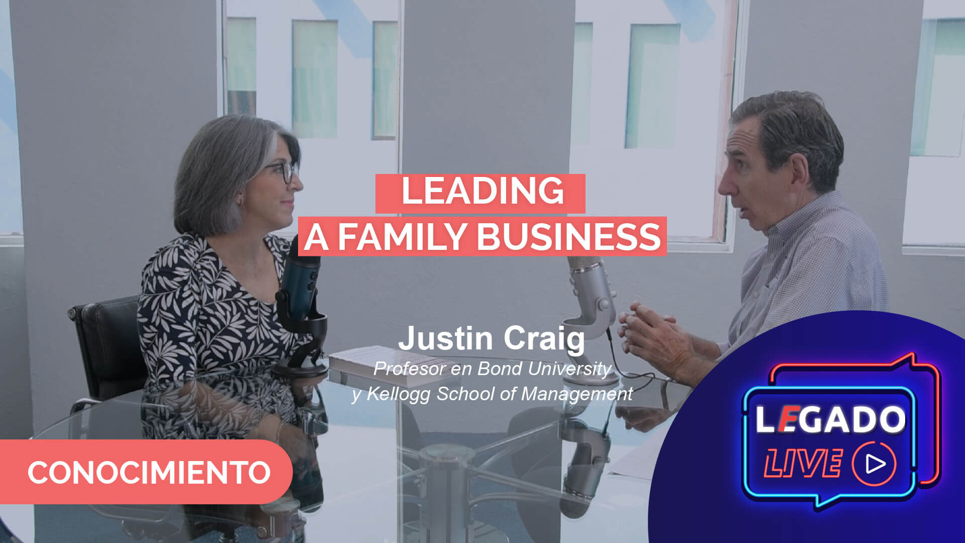 Leading a family business, Justin Craig