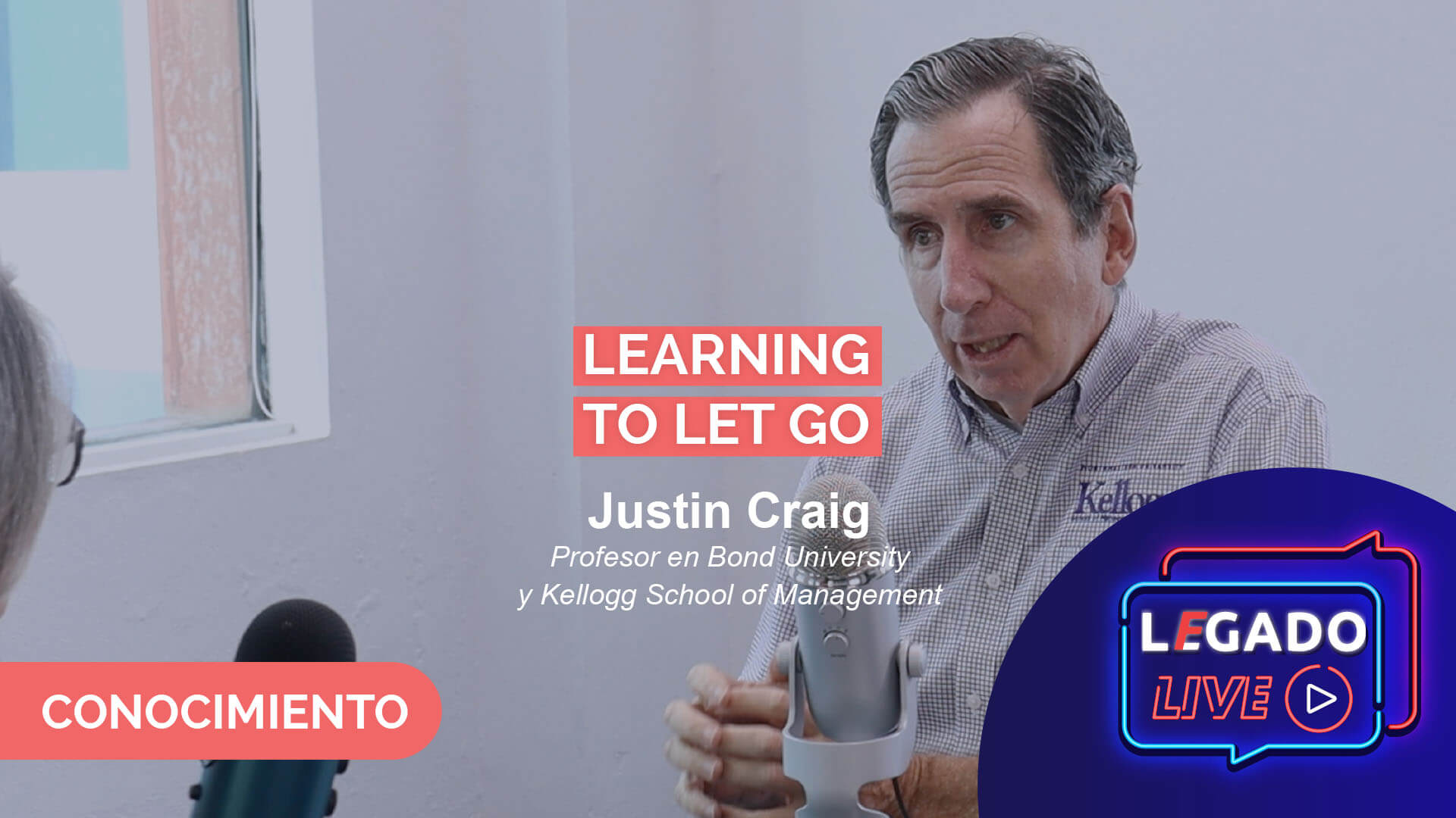 learing to let go Justin Craig